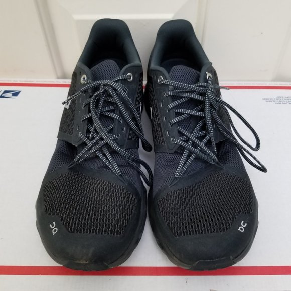 Men\'s On Cloud Cloudstratus Running Shoes Black Shadow Walking Athletic Size 8.5 main image 8